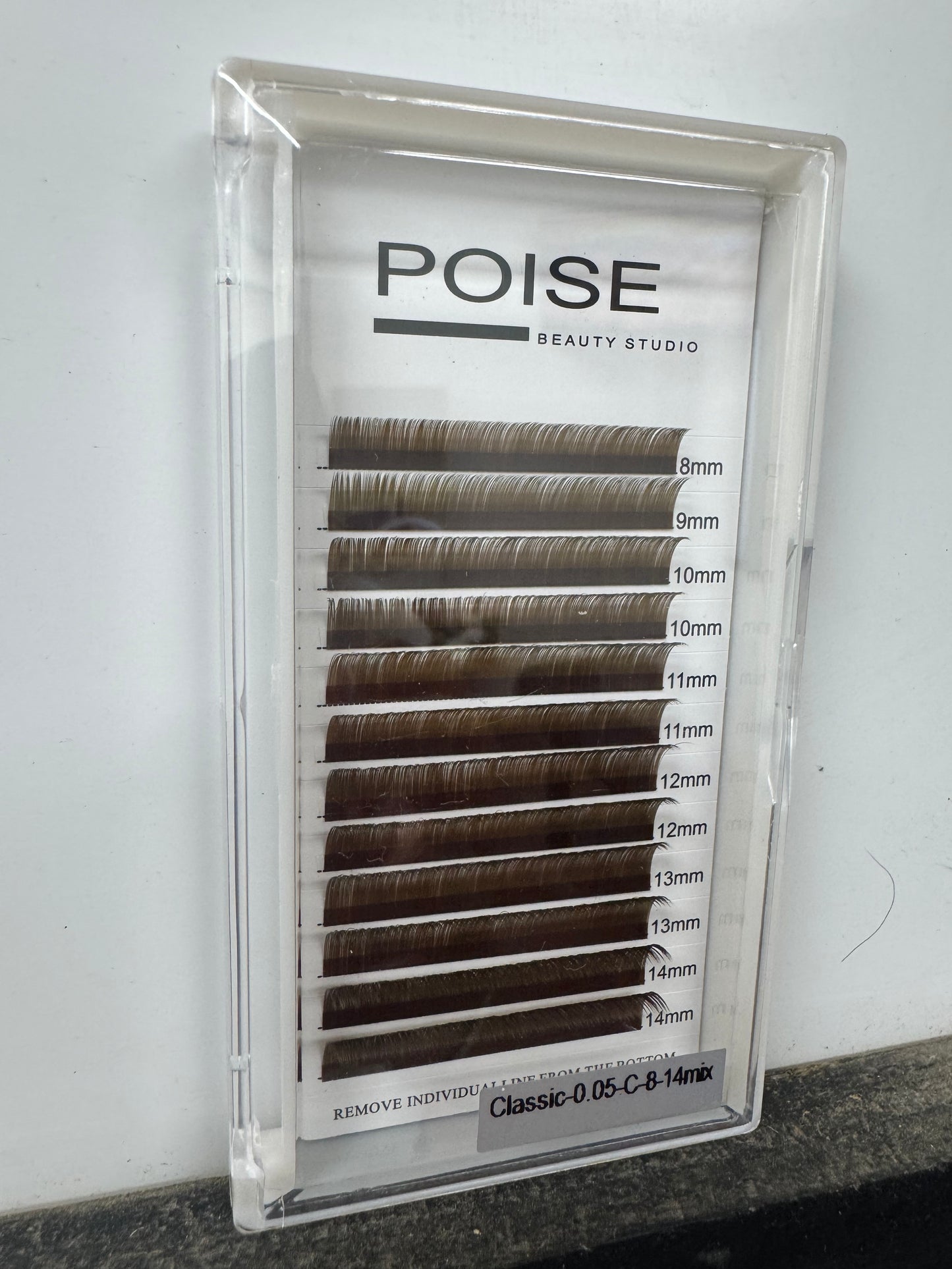 Brown lashes