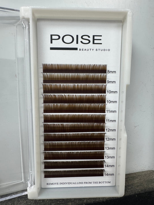 Brown lashes