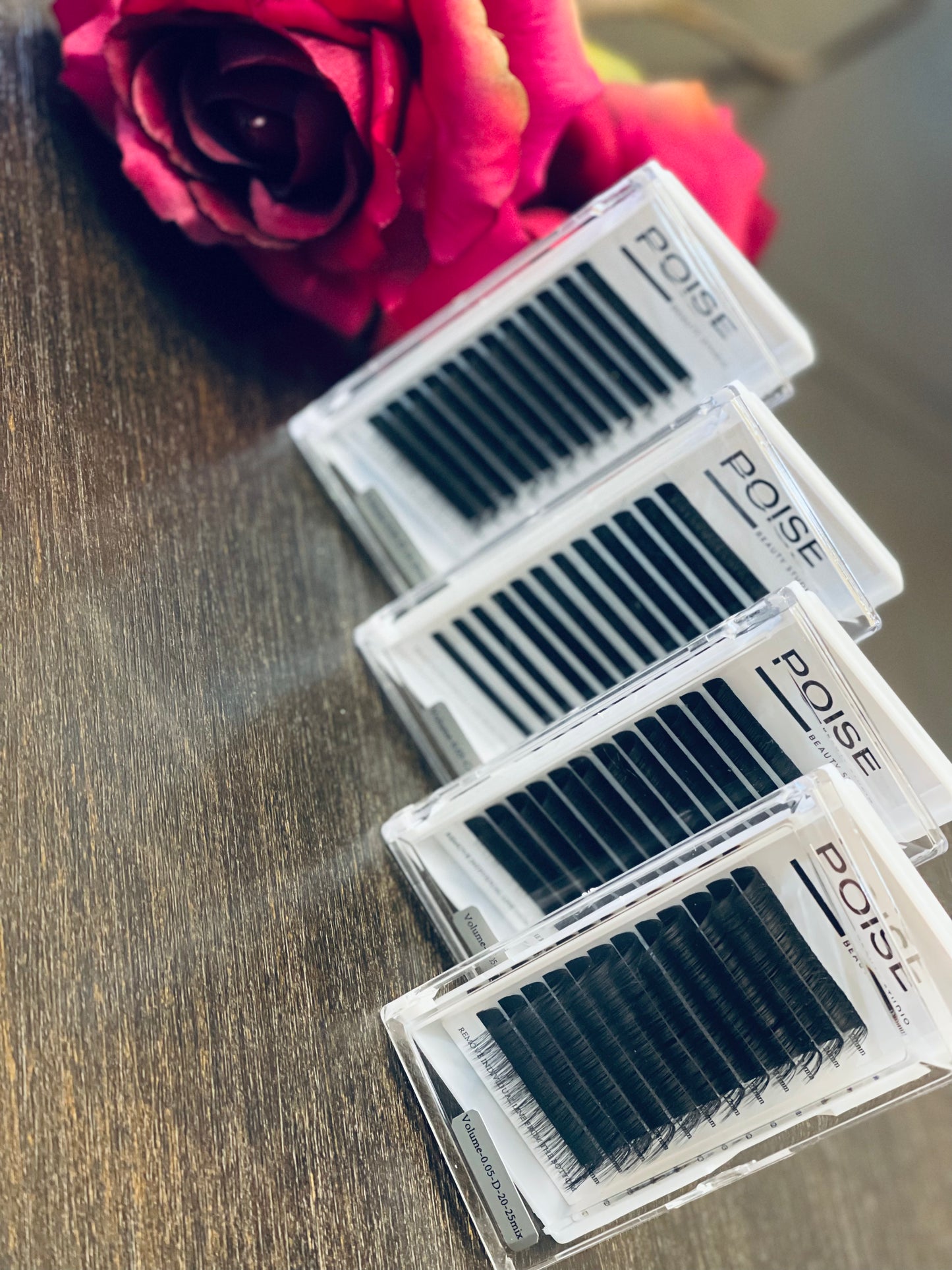 D curl (same length trays)